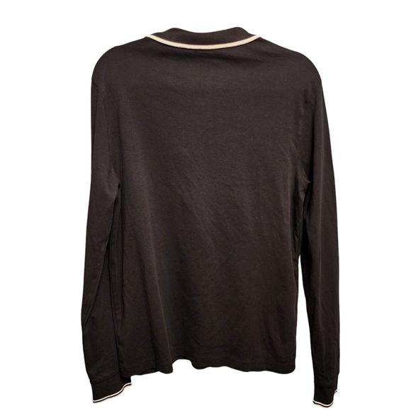 Michael Kors Greenwich Black Men's Polo Shirt M - Picture 3 of 9